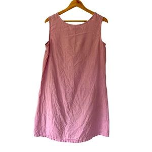 Bryn Walker Pink Linen Mini Dress size S